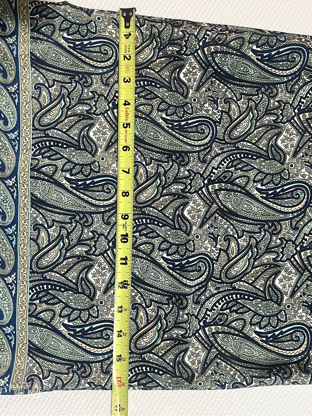 Earthbound Trading Wide Leg Paisley Print cinched Waist Pants - size Med. - Picture 10 of 11